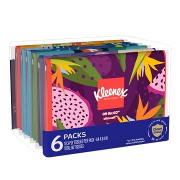 Kleenex® On-The-Go Ultra Facial Tissues - Slim Wallet