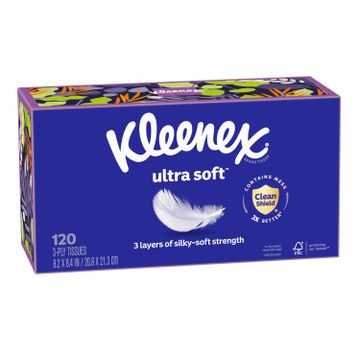 Kleenex® Ultra Soft™ Facial Tissues - Rectangular Box